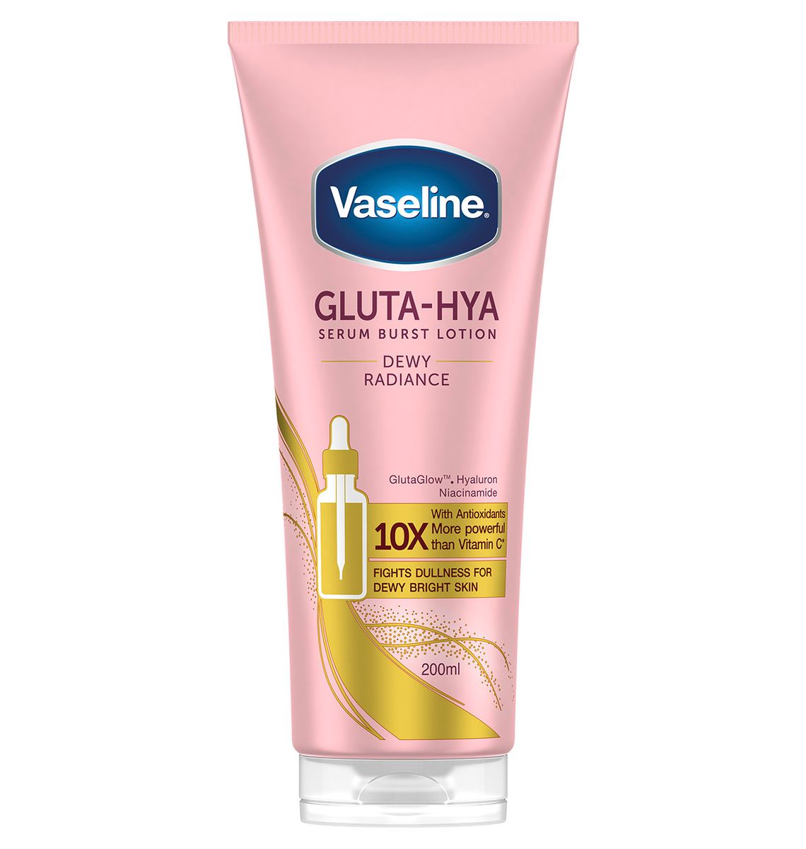VASELINE GLUTA-HYA IL.LUM 200ml