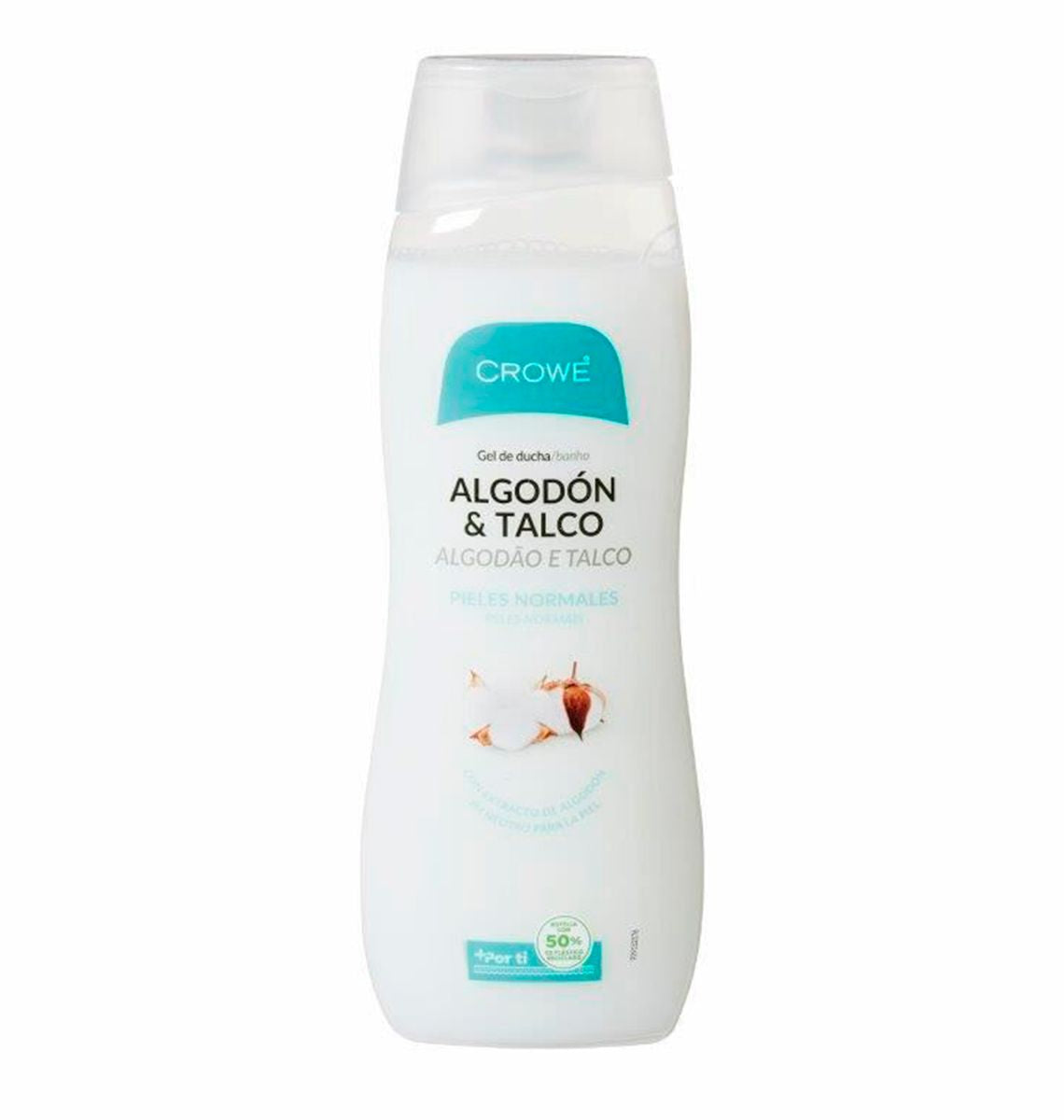 GEL DUTXA CROWE COT/TALC 750ml