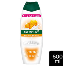 GEL PALMOLIVE LLET/MEL 600ml