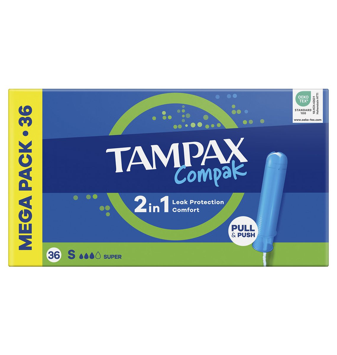 TAMPO TAMPAX SUPER COMP x36