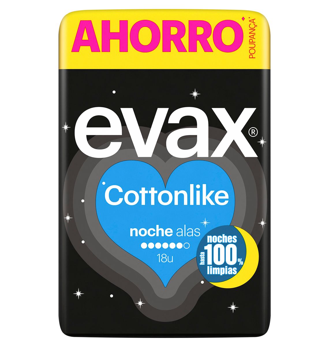 COMP EVAX NIT COTTONLIKE x18