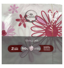 TOVALLO CONDIS 40X40 BLANC DEC