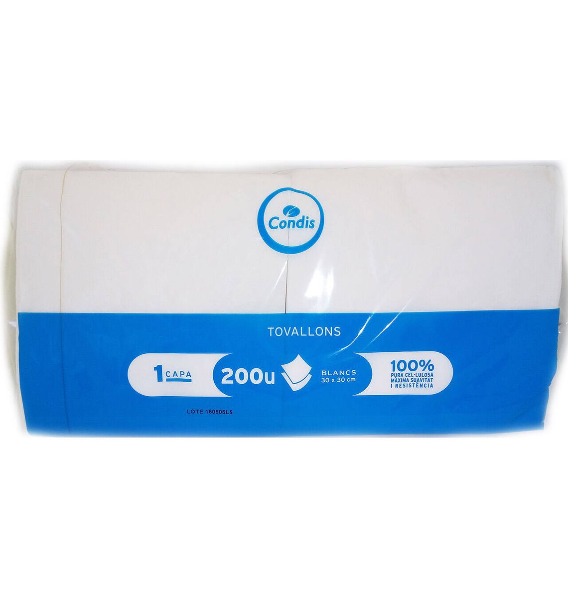 TOVALLO CONDIS BLANC 30x30 x200
