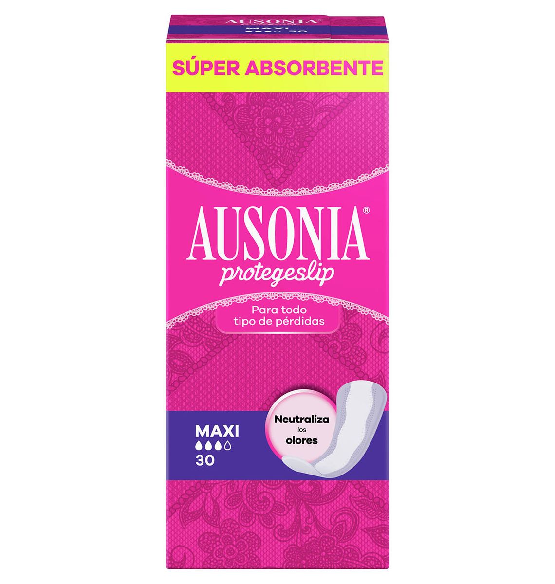 SALVASLIP AUSONIA MAXI x30