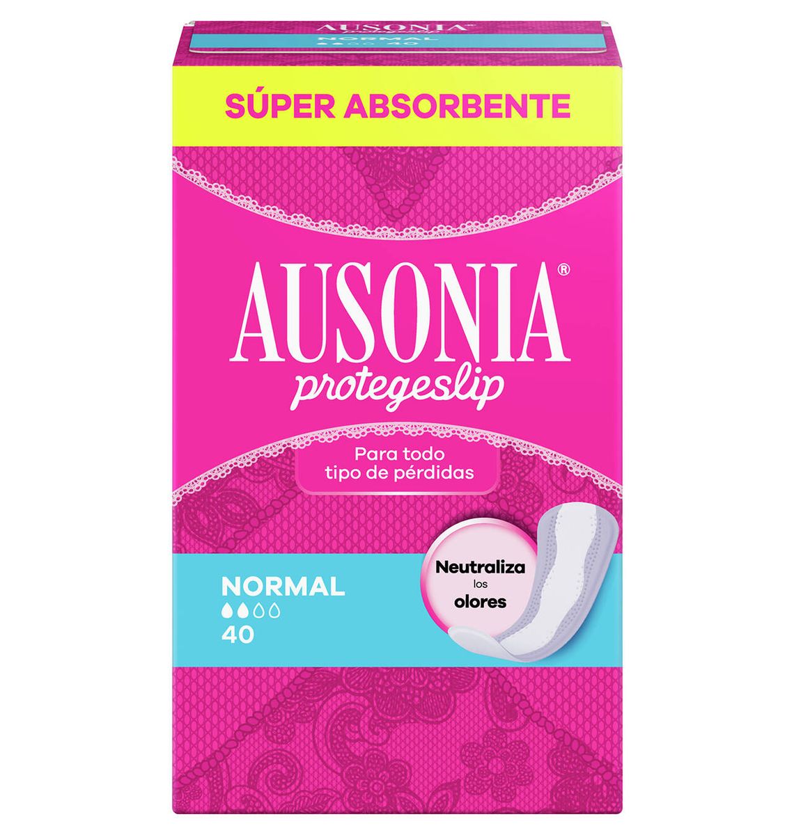 SALVASLIP AUSONIA NORMAL x40